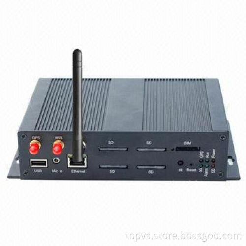 4 Channels All-in-one Wireless DVR, 3G/GPS/Wi-Fi, Industrial Grade Customizing Vehical